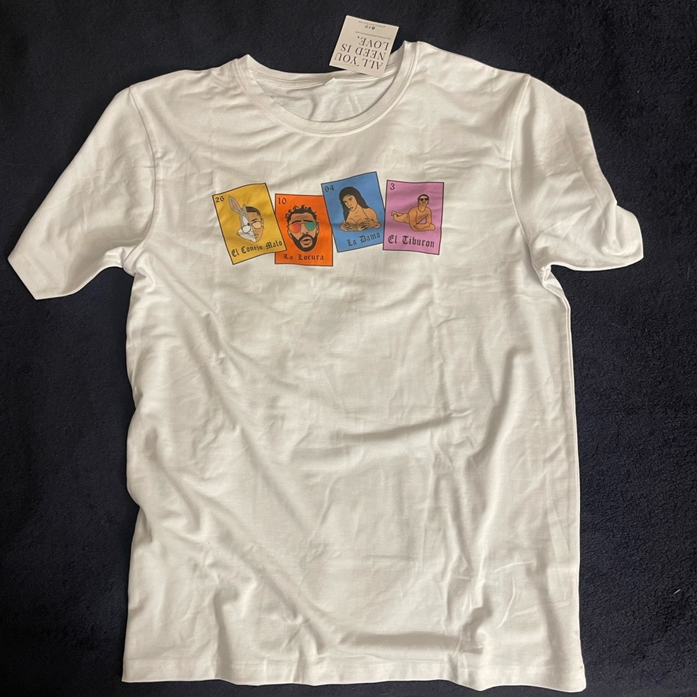Bad Bunny Lotería Tee